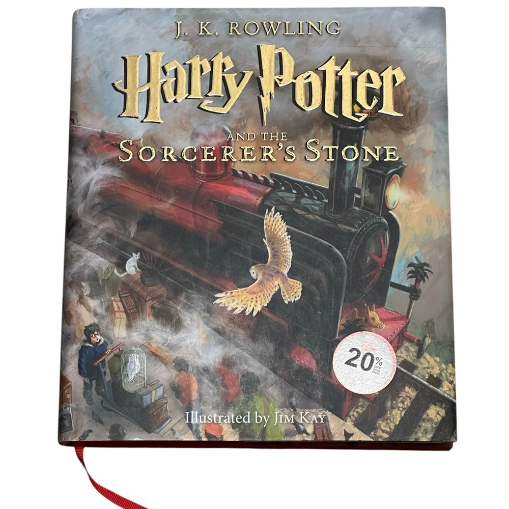 1st PRINT Harry Potter Sorcerer’s Stone Jim Kay illustrated J K Rowling 1st Book